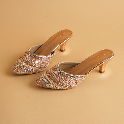 Ayesha Embroidered Mules